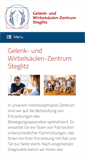 Mobile Screenshot of gwz-steglitz.de